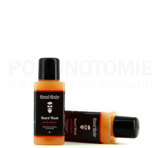 Shampoing pour la barbe Beard Feeder Agrumes, fabriqué en France.